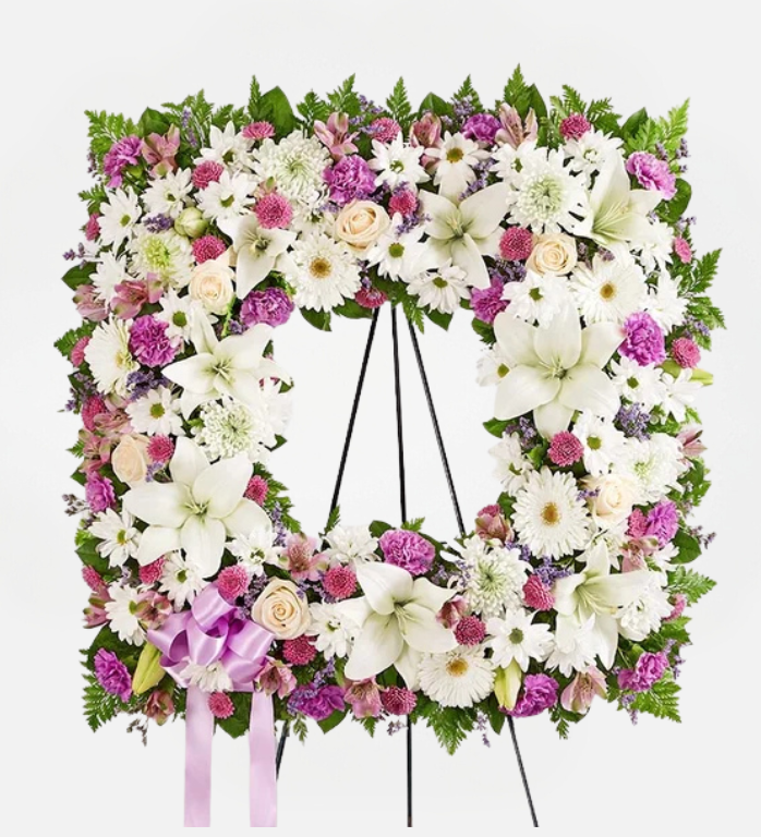 Corona de ternura rosa