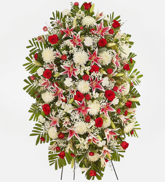 Arreglo de despedida eterna